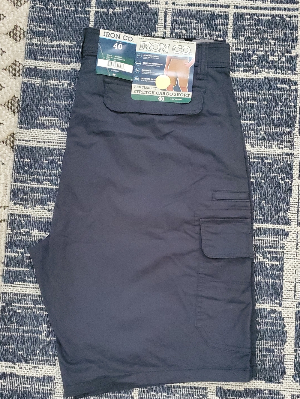 Men's Stretch Cargo Shorts NWT